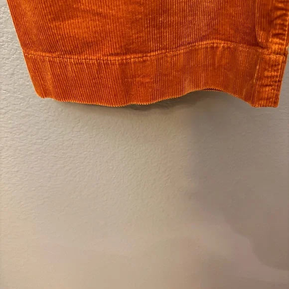 The Colette Corduroy Crop Wide-Leg Pants by Maeve in Caramel Size 31/Tall - Picture 9 of 13